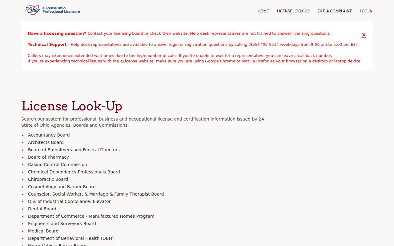 Athens Township residents directory Ohio credential verification page