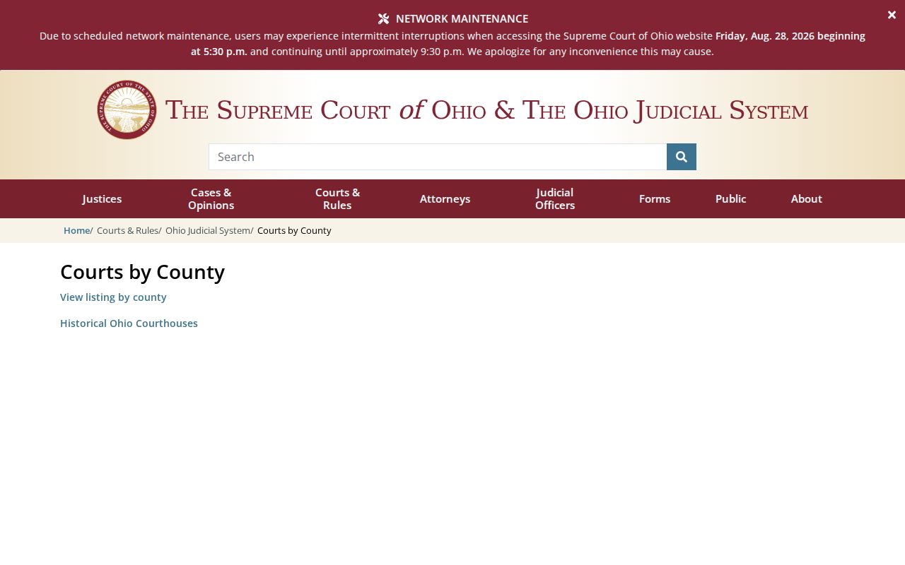 Athens Township resident lookup Ohio trial court directory